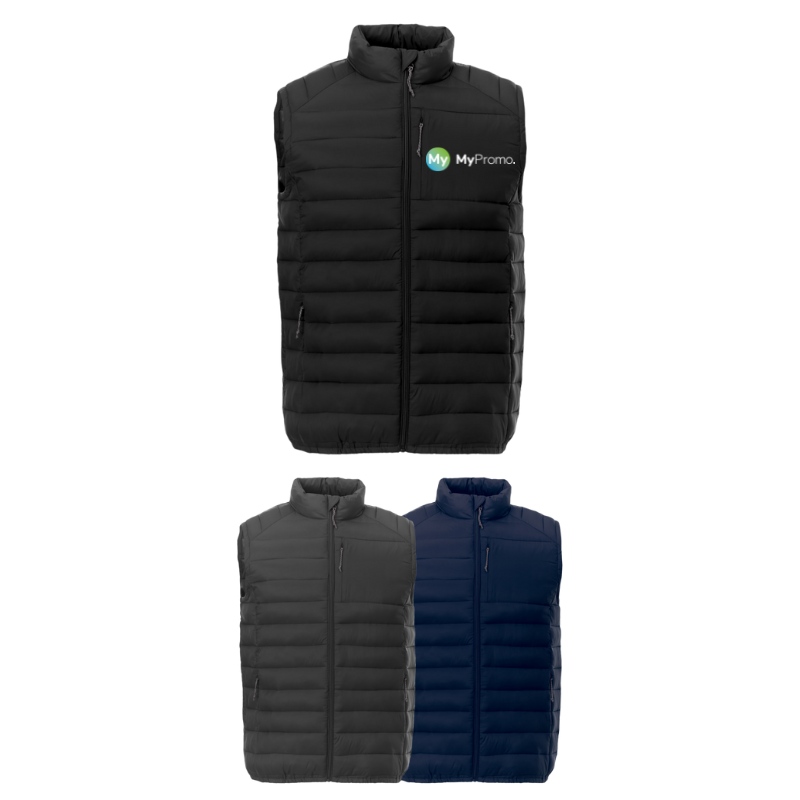 Isolierter Bodywarmer | Nylon & Polyester | Für Herren | Brusttasche